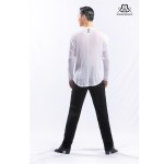 HSNY187 Men’s V‑Neck Wrap Latin Dance Top